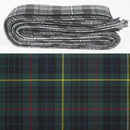 Wool Strip Ribbon in Stewart Hunting Modern Tartan featuring 5 strips and customizable widths, perfect for weddings, crafts, and special events.