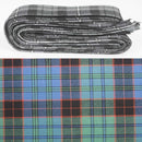 Wool Strip Ribbon in Stewart Old Ancient Tartan featuring multiple widths, ideal for adding a charming touch to weddings or special occasions.