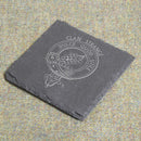 Strange Clan Crest Slate Coaster