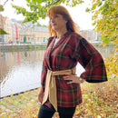 Silk Lined Loretto Jacket - Custom made in your choice of Tartan