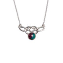Heathergems Celtic Silver Pendant highlighting unique Scottish craftsmanship and 925 sterling silver.