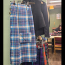 Ladies Floor Length Hand Stitched Kilt - heavyweight