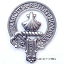Pringle Clan Crest Badge in Pewter