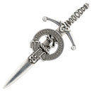 Clan Crest Pewter Kilt Pin with MacKintosh Crest