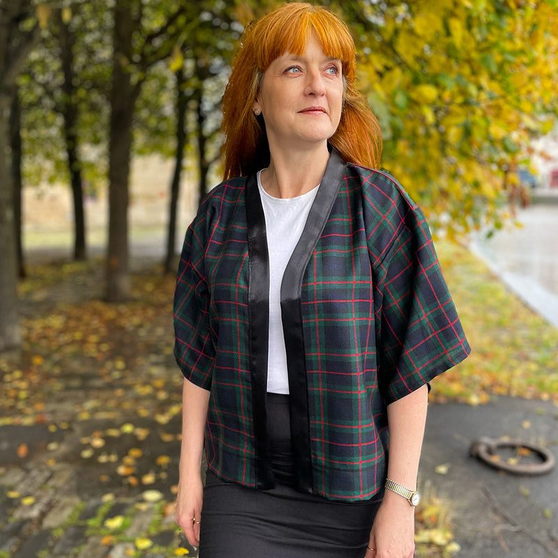 Queen Margaret Jacket - Custom made in your choice of Tartan