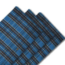 Wool Strip - 54 x 8 Inches (5 strips) showcasing various tartan patterns perfect for wedding decor