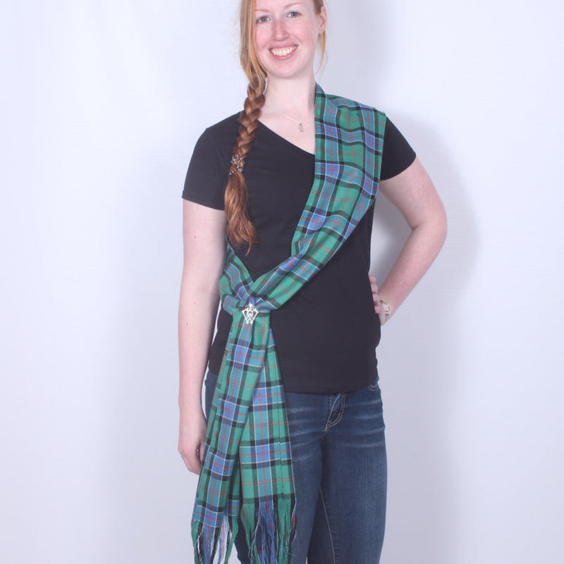 Tartan Sash & Luckenbooth Brooch Set *Saver*