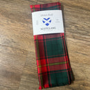 Luxury Lightweight Scarf in Ulster Red Tartan