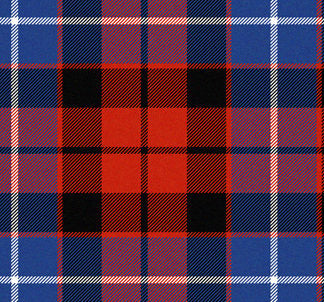 Lightweight Tartan Material 10oz Wool