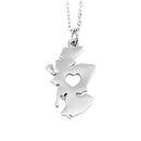 Scotland Map Pendant