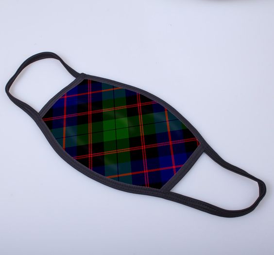 Guthrie Tartan Printed Face Mask