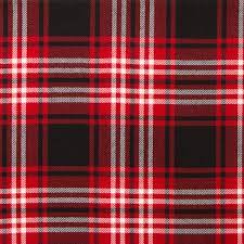 Lightweight Tartan Material 10oz Wool