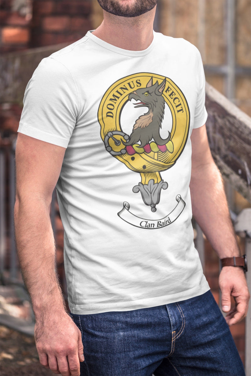 Baird Clan Crest Gents T Shirt