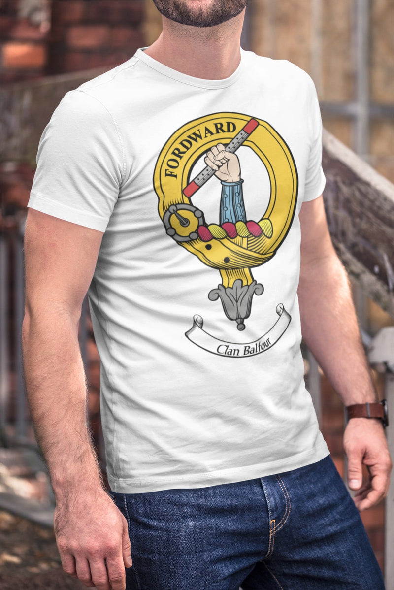 Balfour Clan Crest Gents T Shirt