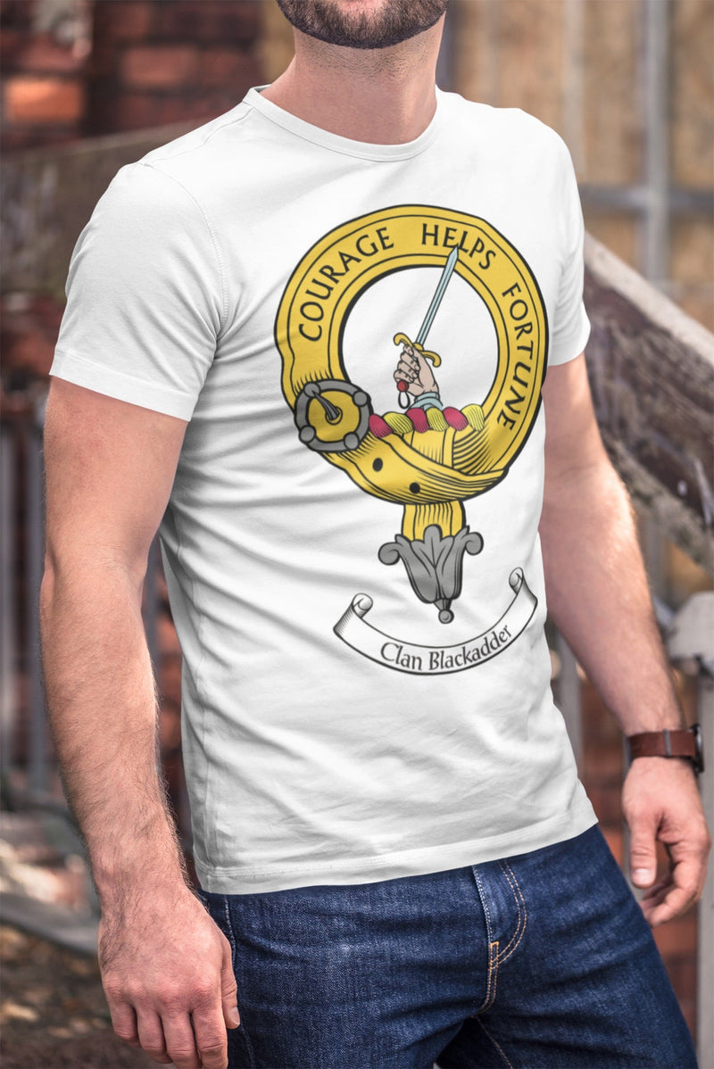 Blackadder Clan Crest Gents T Shirt