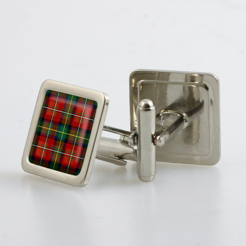 Boyd Tartan Cufflinks - Choose Your Shape