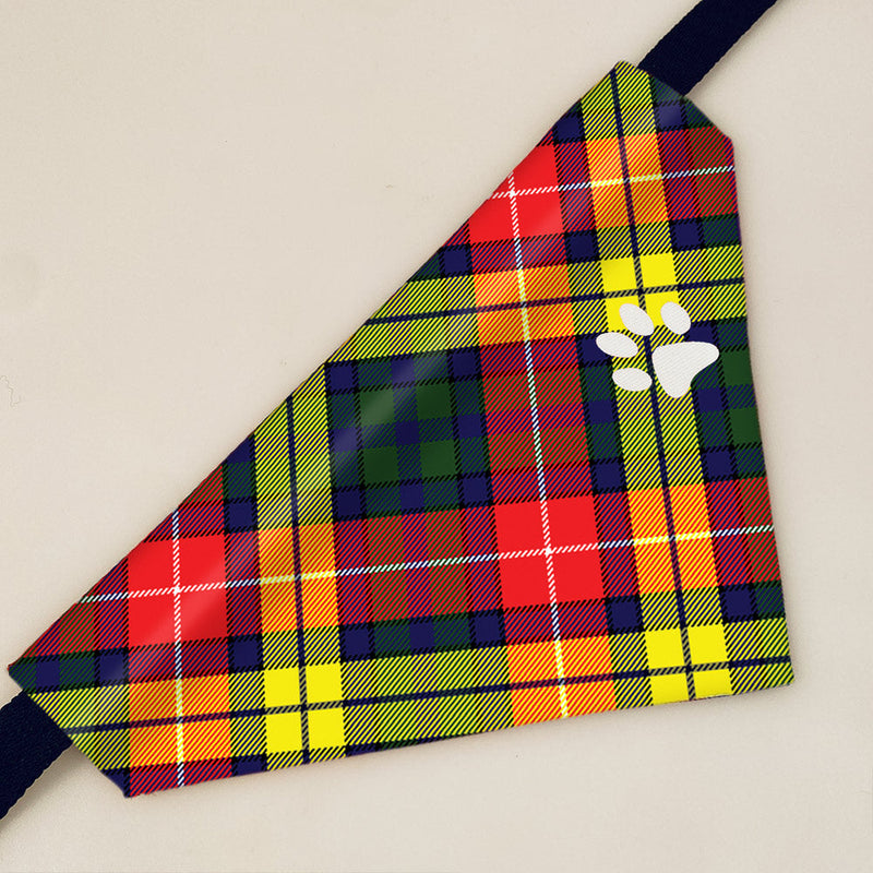 Buchanan Modern Tartan Pet Bandana