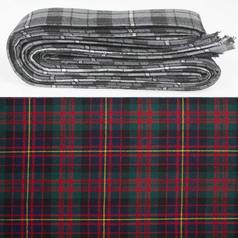 Wool Strip Ribbon in Cameron of Erracht Modern Tartan - 5 Strips, Choose your Width