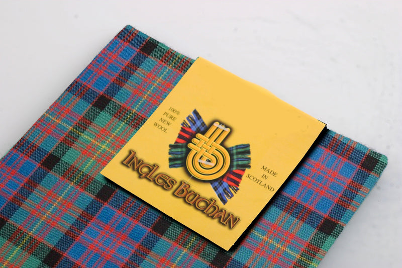 Pocket Square in Carnegie Ancient Tartan.