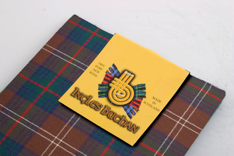 Wool Tartan Pocket Square in Chisholm Hunting Modern Tartan