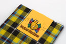 Wool Tartan Pocket Square in Cornish Tartan