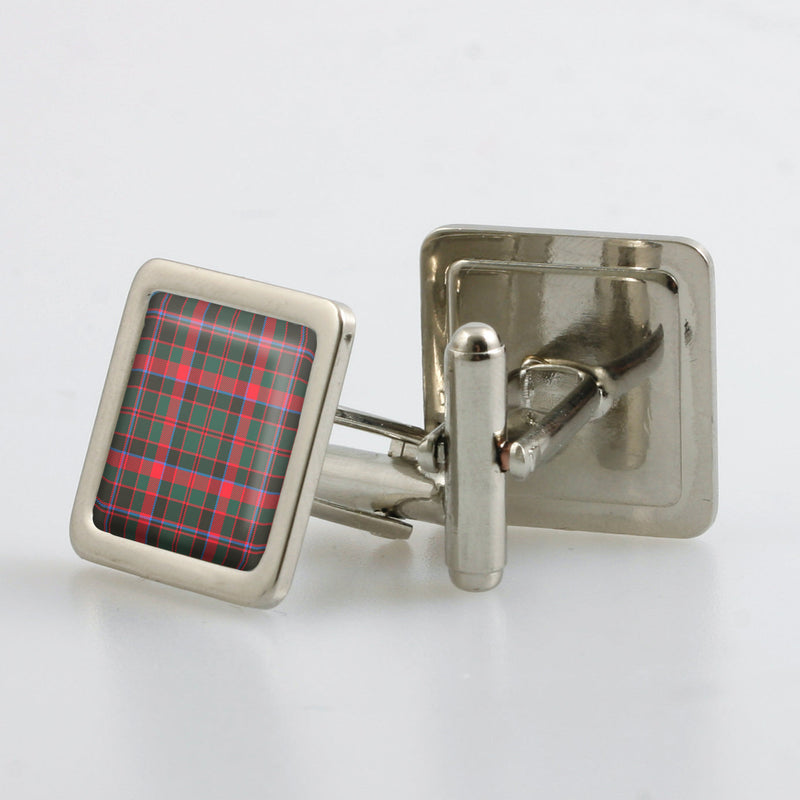 Cumming Hunting Modern Tartan Cufflinks - Choose Your Shape