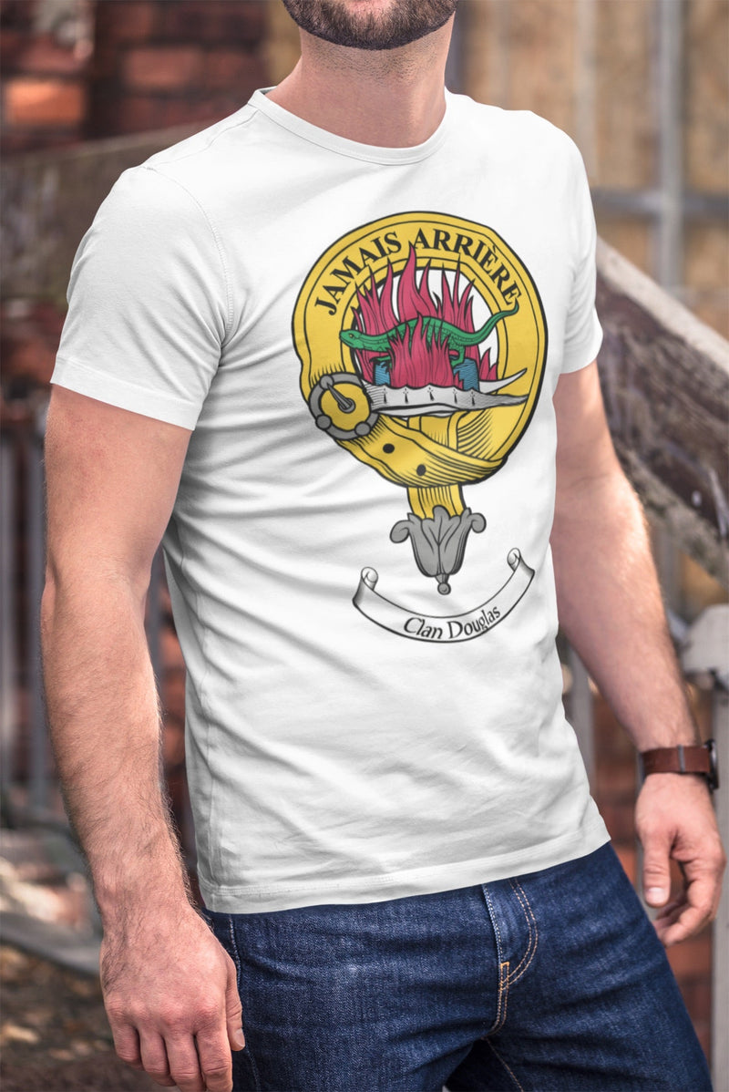 Douglas Clan Crest Gents T Shirt