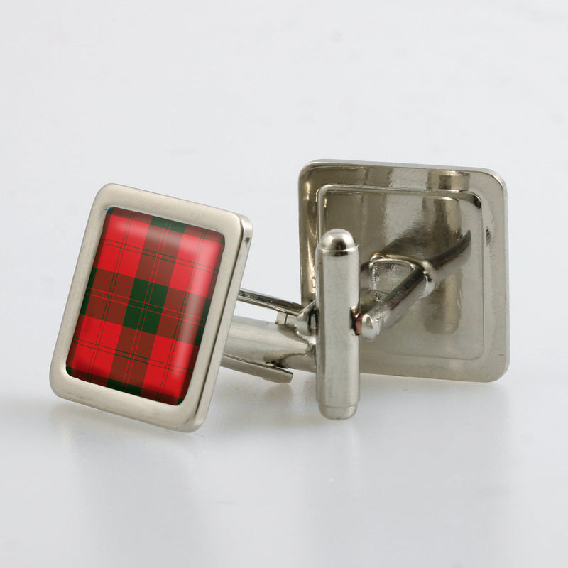 Erskine Modern Tartan Cufflinks - Choose Your Shape