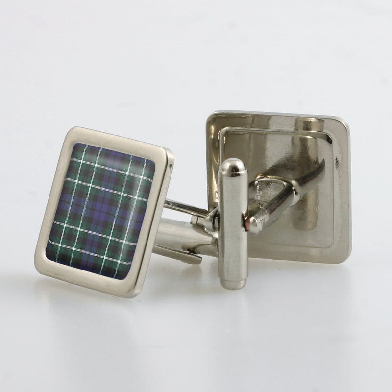 Graham of Montrose Modern Tartan Cufflinks - Choose Your Shape.