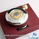 Graham Clan Crest Pewter Sporran Flask