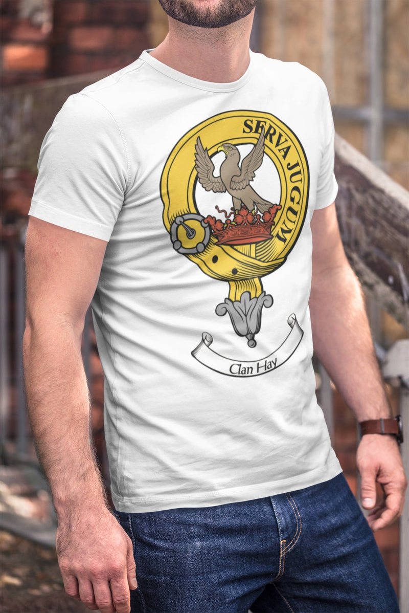 Hay Clan Crest Gents T Shirt