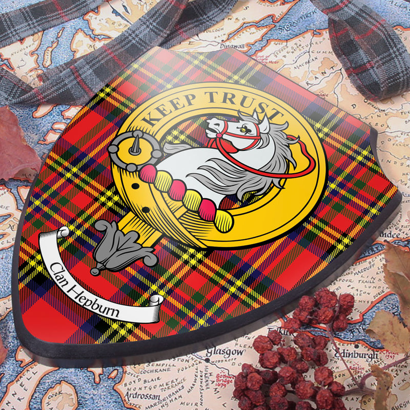 Hepburn Clan Crest Printed Wall Plaque - Custom Made