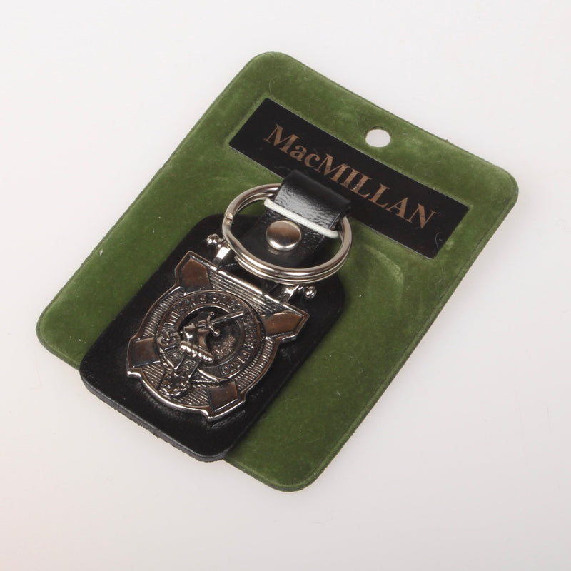 MacMillan Clan Crest Pewter Key Fob