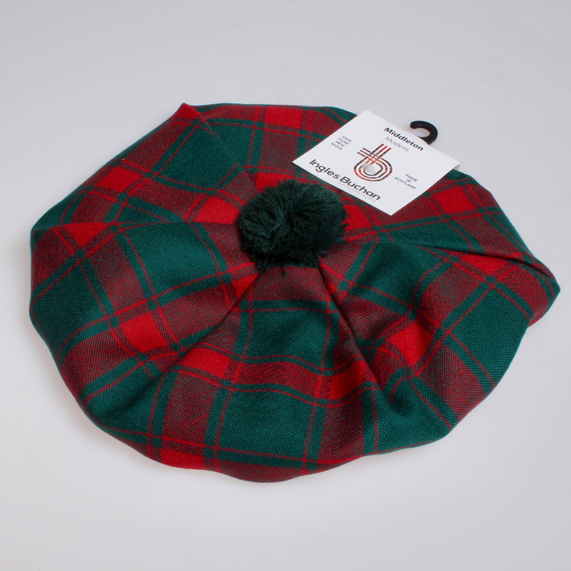 Unisex Wool Tam in Middleton Modern Tartan