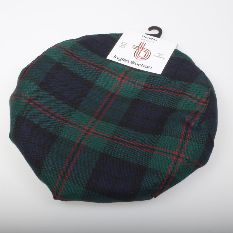 Pure Wool Golf Cap in Dundas Modern Tartan