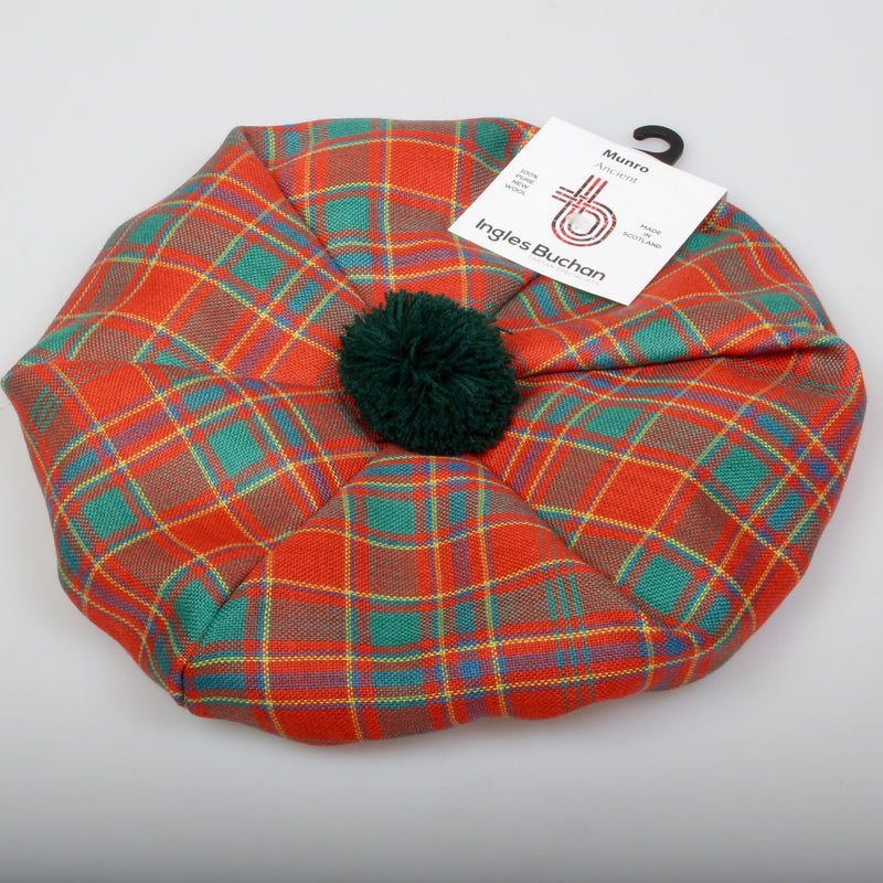 Munro Ancient Wool Tartan Tam