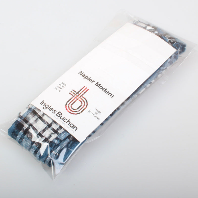 Wool Strip Ribbon in Napier Modern Tartan - 5 Strips, Choose your Width