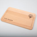 MacLeod Clan Crest Engraved Wooden Chopping Board