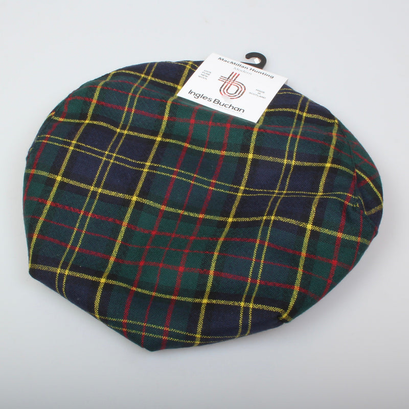 Pure Wool Golf Cap in MacMillan Hunting Modern Tartan