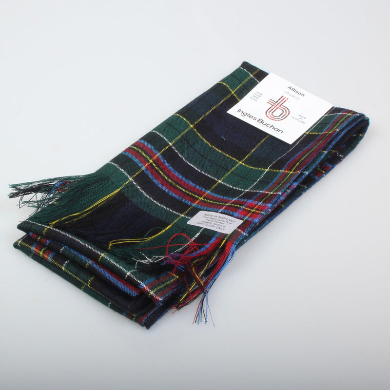 Allison Modern Tartan Wool Sash