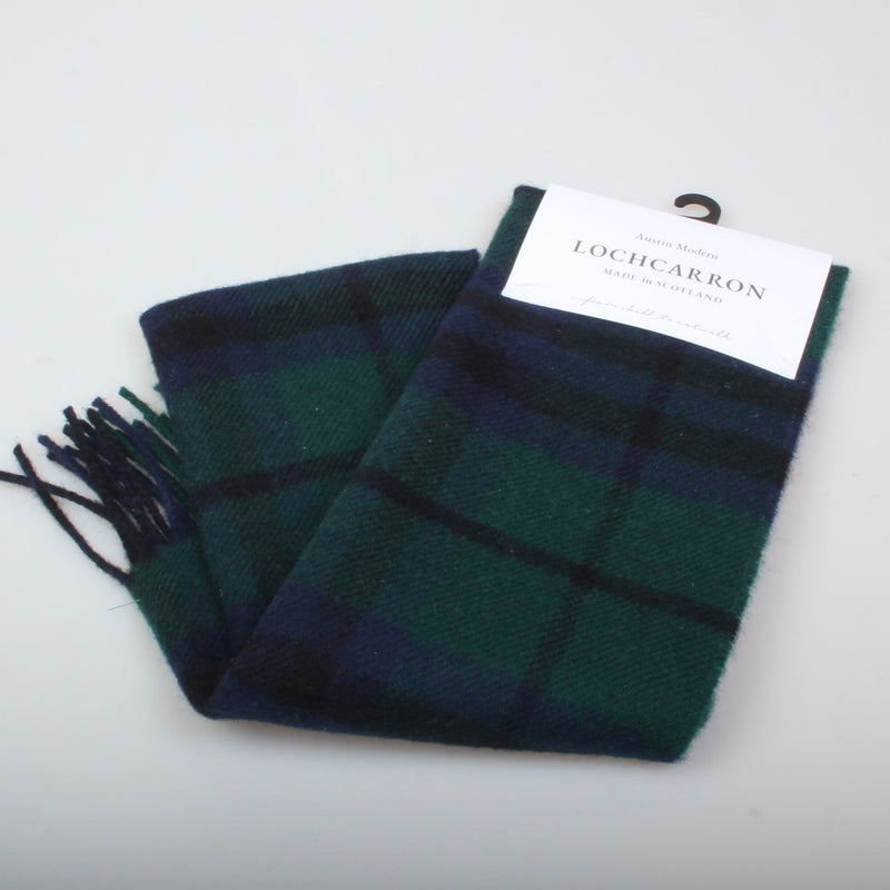 Lambswool Scarf in Austin Modern Tartan