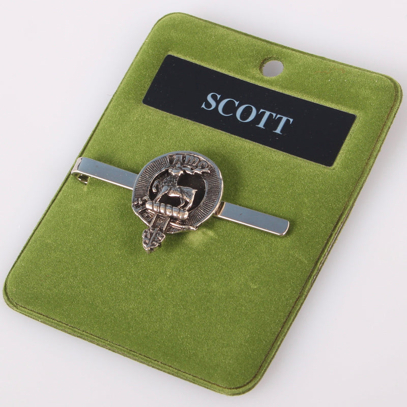 Scott Clan Crest Pewter Tie Slide