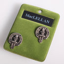 MacLellan Clan Crest Pewter Cufflinks