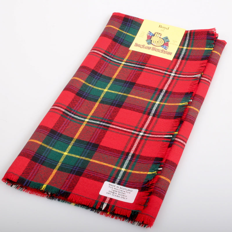 Boyd Modern Tartan Wool Headscarf