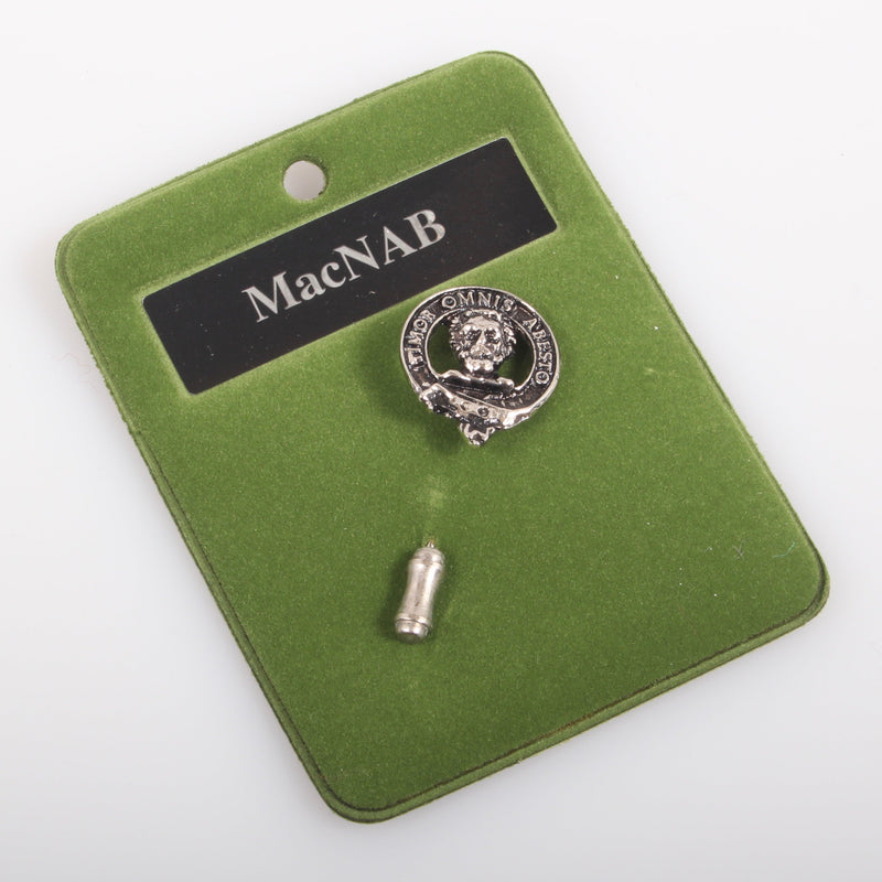 MacNab Clan Crest Pewter Tie Pin