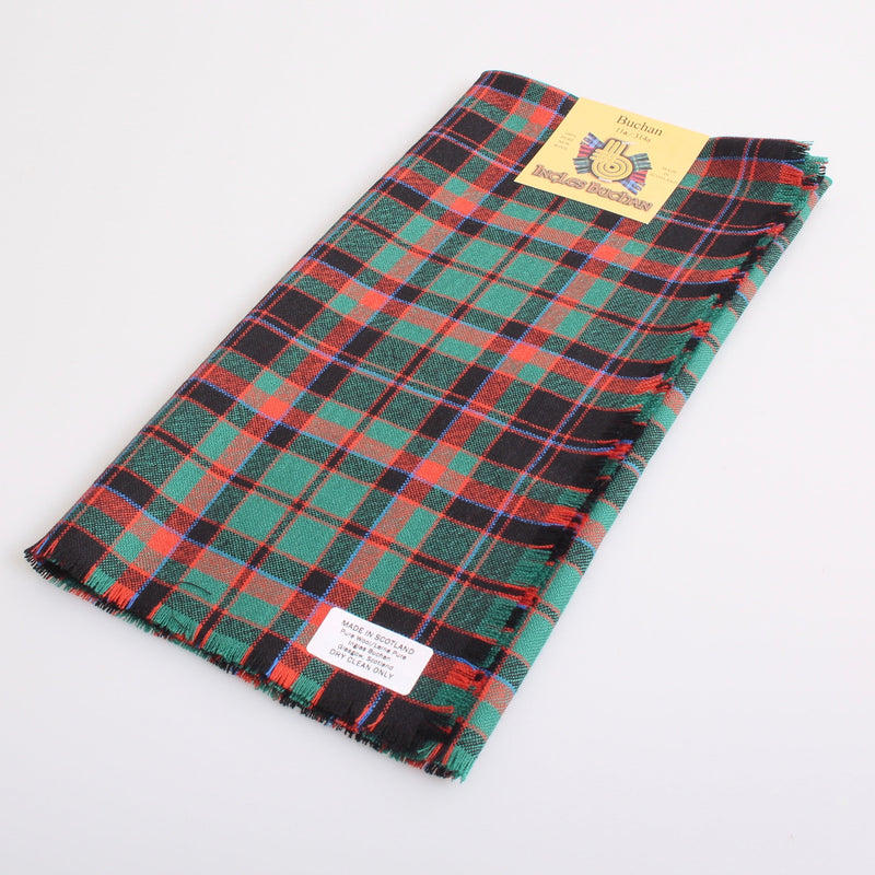 Buchan Ancient Tartan Wool Headscarf.