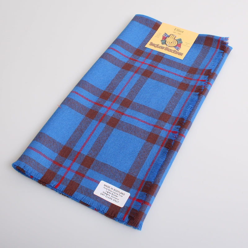 Elliot Modern Tartan Wool Headscarf