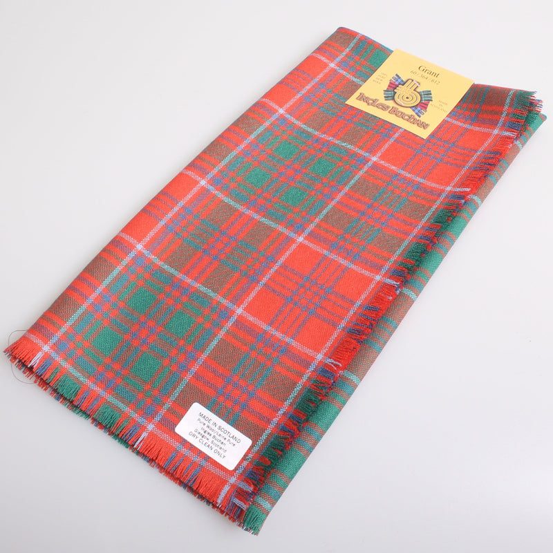 Grant Ancient Tartan Wool Headscarf.