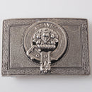 Dundas Pewter Clan Crest Buckle For Kilt Belts