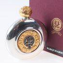 Farquharson Clan Crest Pewter Sporran Flask